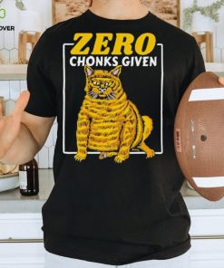 Cat Zero chonks given shirt