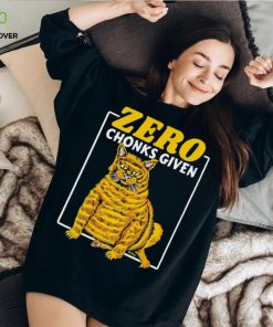 Cat Zero chonks given shirt