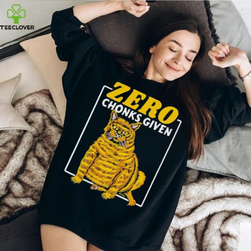 Cat Zero chonks given shirt