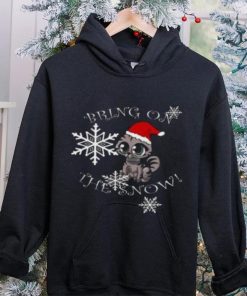 Cat bring on the snow Christmas T Shirt 1 Cat bring on the snow Christmas T Shirt