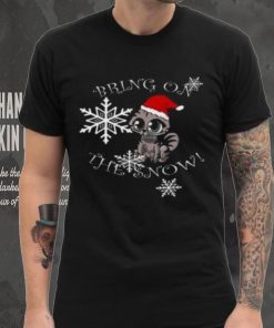 Cat bring on the snow Christmas T Shirt 3 Cat bring on the snow Christmas T Shirt