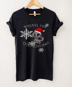 Cat bring on the snow Christmas T Shirt 5 Cat bring on the snow Christmas T Shirt