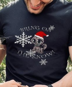 Cat bring on the snow Christmas T Shirt 6 Cat bring on the snow Christmas T Shirt