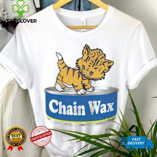 Cat chain wax T shirt