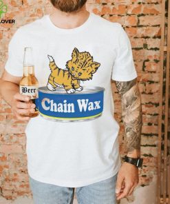 Cat chain wax T shirt