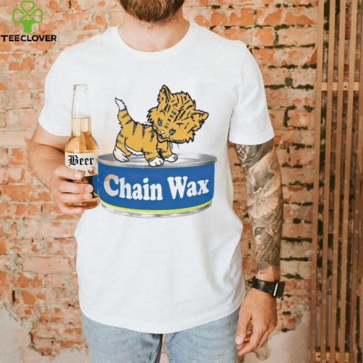 Cat chain wax T shirt