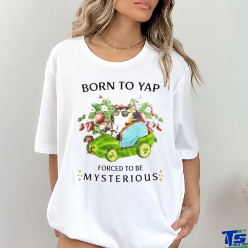 Cat drive car born to yap forced to be mysterious hoodie, sweater, longsleeve, shirt v-neck, t-shirt