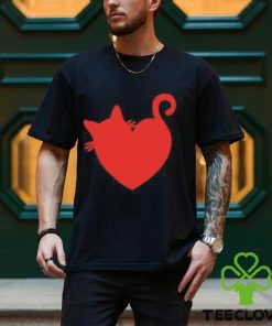 Cat heart design retro 2024 shirt 1 Cat heart design retro 2024 shirt