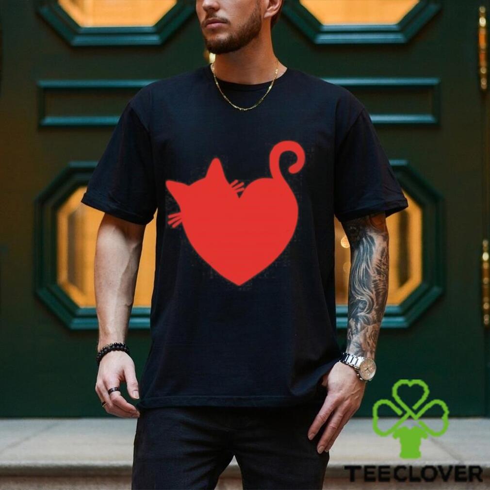 Cat heart design retro 2024 shirt Cat heart design retro 2024 shirt
