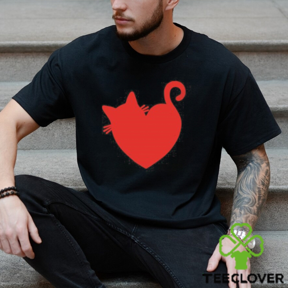 Cat heart design retro 2024 shirt Cat heart design retro 2024 shirt