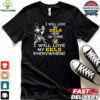 Coach Jim Harbaugh Like Moses, I’m Gonna Die Leaning On My Staff t shirt