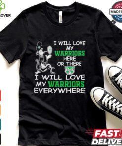 Cat in the hat I will love my New Zealand Warriors here or there everywhere shirt