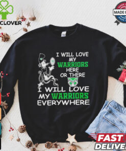 Cat in the hat I will love my New Zealand Warriors here or there everywhere shirt