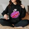 Anime girl eating a big juicy hamburger Yummy cartoon shirt Anime girl eating a big juicy hamburger Yummy cartoon shirt