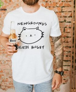 Cat newgrounds death rugby funny T shirt