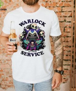 Cat warlock at your service shirt