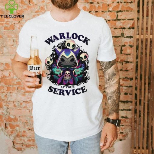 Cat warlock at your service hoodie, sweater, longsleeve, shirt v-neck, t-shirt