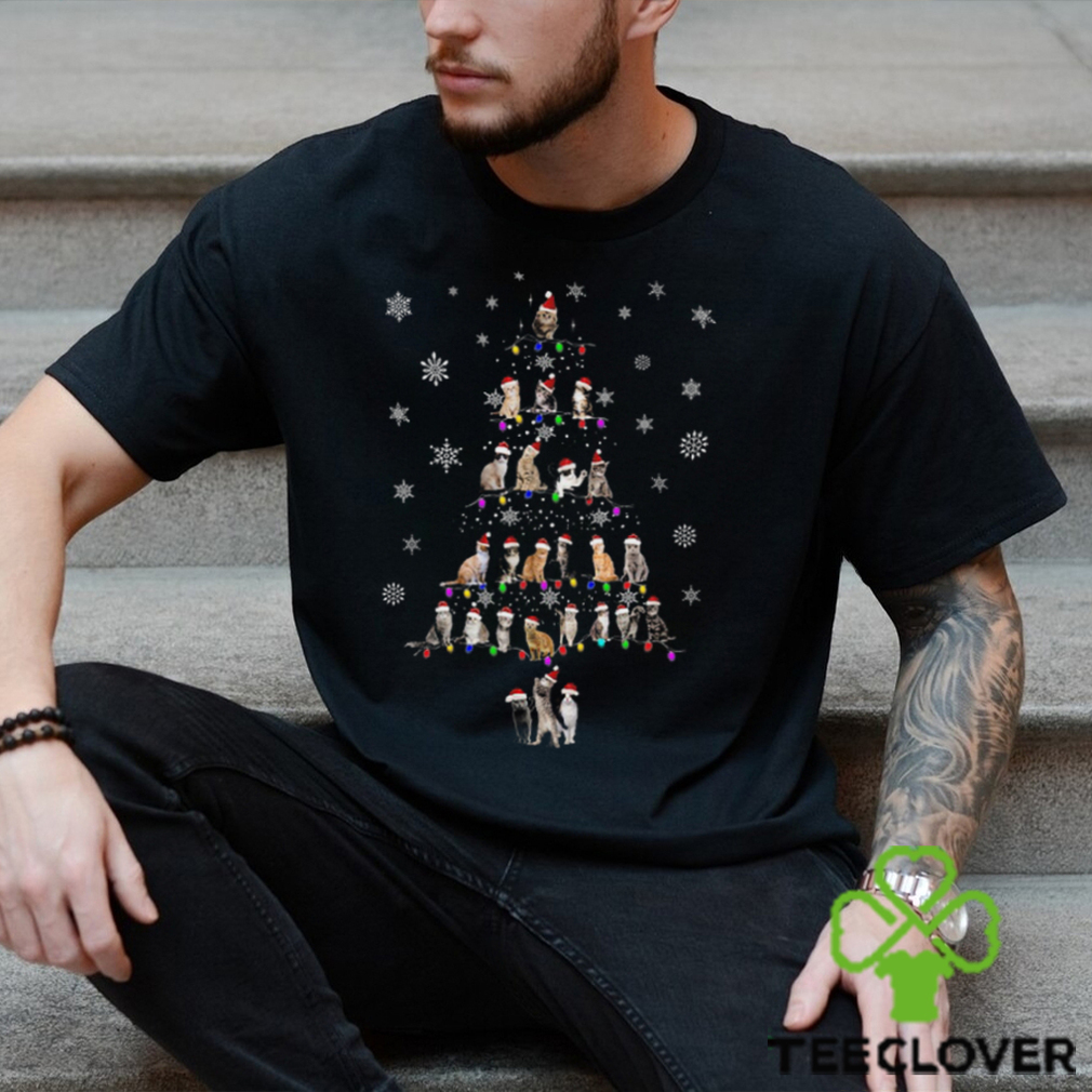 Cat xmas tree Shirt Cat xmas tree Shirt