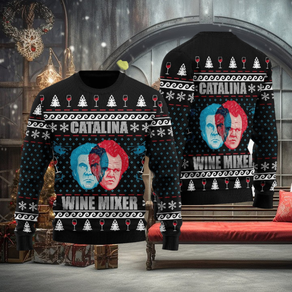 Catalina Wine Mixer 3D All Over US Comedy Movie Ugly Christmas Sweater Gift For Men Women Catalina Wine Mixer 3D All Over US Comedy Movie Ugly Christmas Sweater Gift For Men Women