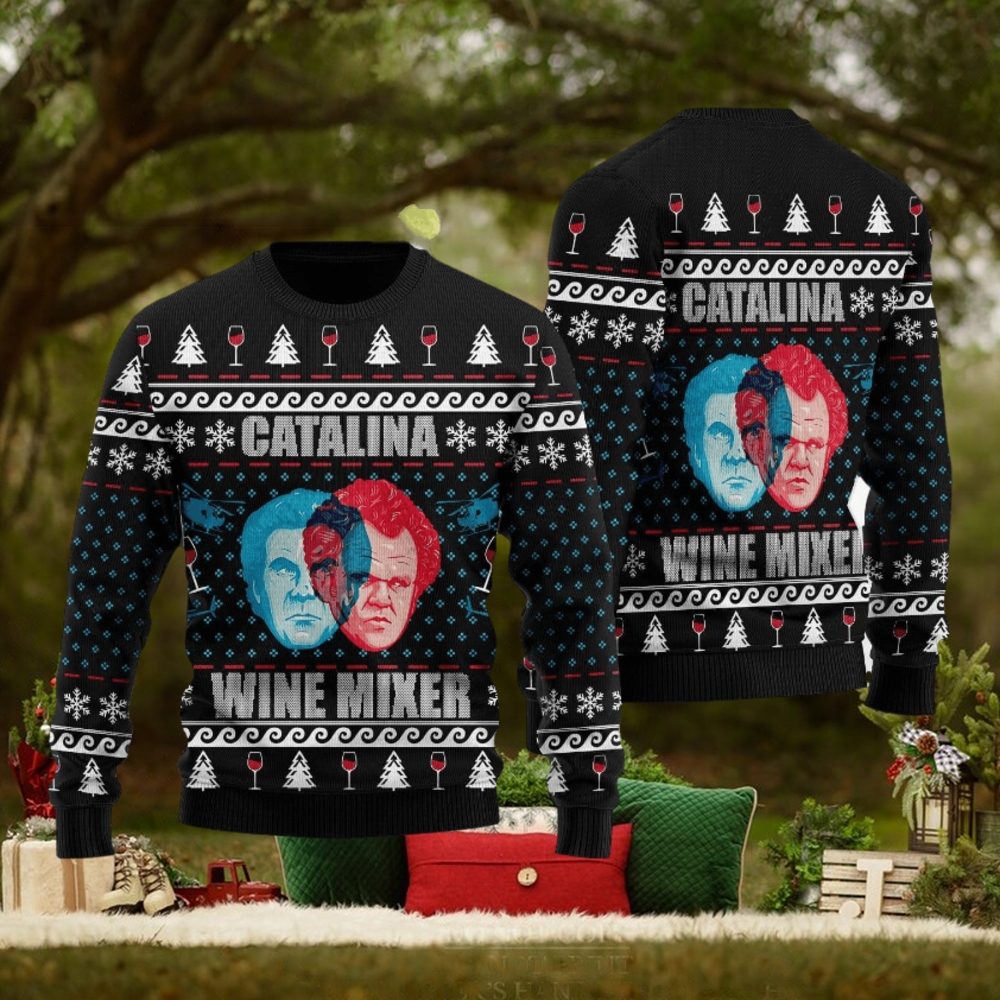 Catalina Wine Mixer 3D All Over US Comedy Movie Ugly Christmas Sweater Gift For Men Women Catalina Wine Mixer 3D All Over US Comedy Movie Ugly Christmas Sweater Gift For Men Women