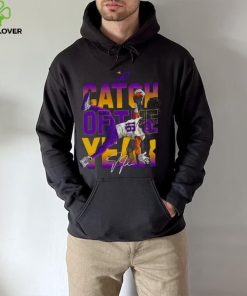 Catch Of The Year Justin Jefferson Viking football signature hoodie, sweater, longsleeve, shirt v-neck, t-shirt