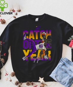 Catch Of The Year Justin Jefferson Viking football signature hoodie, sweater, longsleeve, shirt v-neck, t-shirt