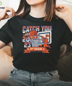 Catch You Later Second Grade 2 Nd Grade Graduate Back To School Basketball Áo Thun Youth