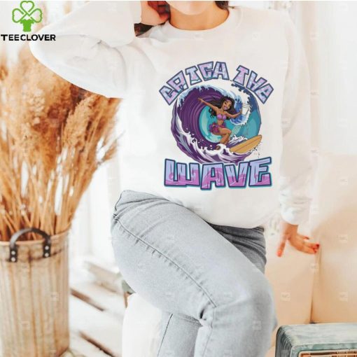 Catch the wave Disney Princess hoodie, sweater, longsleeve, shirt v-neck, t-shirt