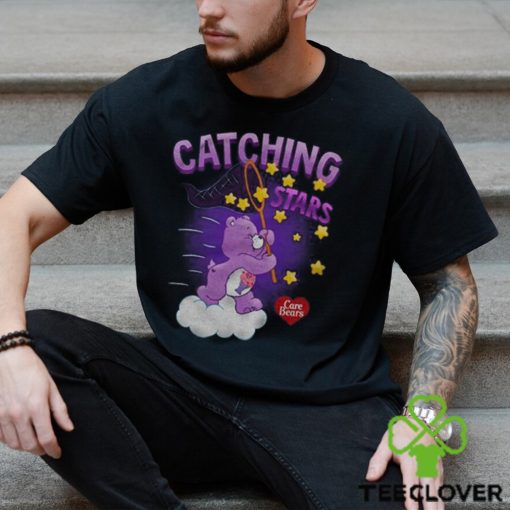 Catching Stars Care Bears Sweatshirt Bear Birthday Shirt Cartoon Characters Rainbow T Shirt Unisex