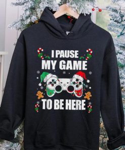 Caterpillar Christmas Gamer I Paused My Game To Be Here Video Gamer Xmas T shirt 1 Caterpillar Christmas Gamer I Paused My Game To Be Here Video Gamer Xmas T shirt
