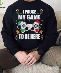 Caterpillar Christmas Gamer I Paused My Game To Be Here Video Gamer Xmas T shirt 4 Caterpillar Christmas Gamer I Paused My Game To Be Here Video Gamer Xmas T shirt