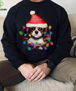 Caterpillar Christmas Lights Gifts Funny Xmas Dog Lover Long Sleeve T shirt