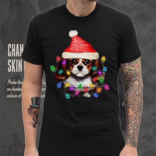 Caterpillar Christmas Lights Gifts Funny Xmas Dog Lover Long Sleeve T shirt