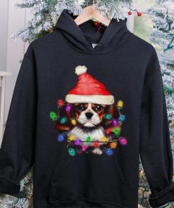 Caterpillar Christmas Lights Gifts Funny Xmas Dog Lover Long Sleeve T shirt