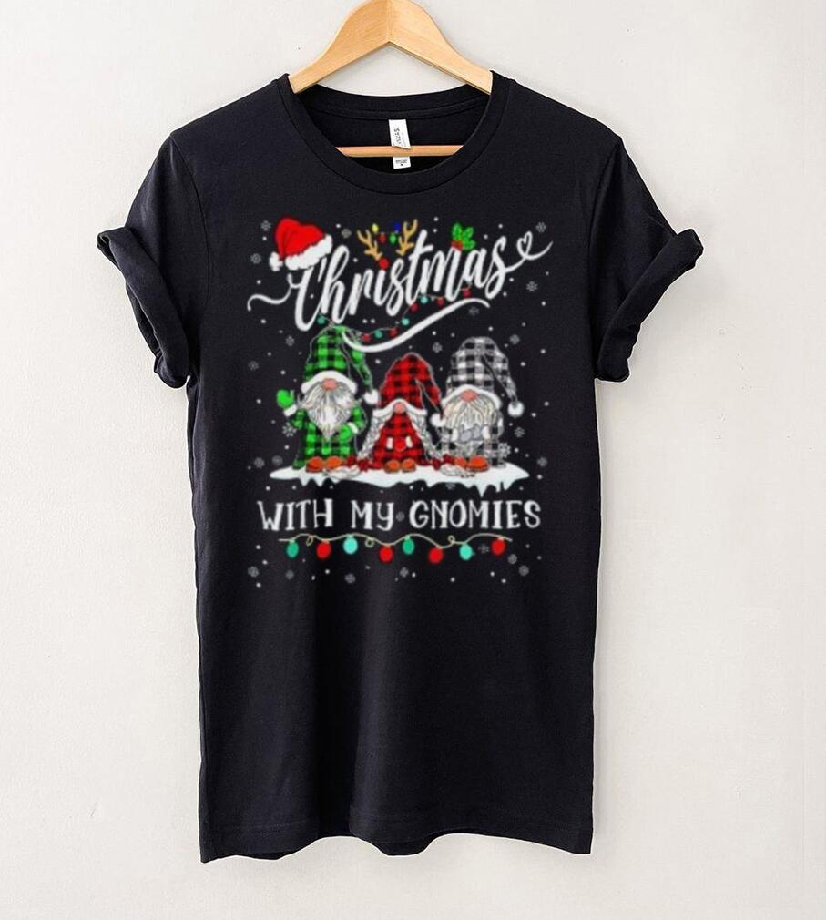 Caterpillar Christmas With My Gnomies Green Red White Plaid Xmas Gnomes T shirt Caterpillar Christmas With My Gnomies Green Red White Plaid Xmas Gnomes T shirt