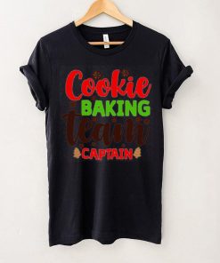 Caterpillar Cookie Baking Team Captain Gingerbread Funny Christmas Shirt