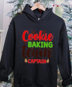 Caterpillar Cookie Baking Team Captain Gingerbread Funny Christmas Shirt