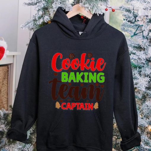 Caterpillar Cookie Baking Team Captain Gingerbread Funny Christmas Shirt