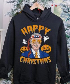 Caterpillar Joe Biden Confused Happy Christmas Funny Halloween T shirt