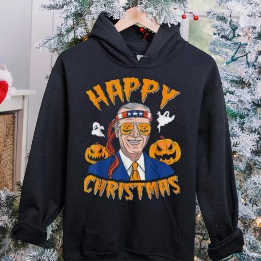 Caterpillar Joe Biden Confused Happy Christmas Funny Halloween T shirt