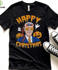 Caterpillar Joe Biden Confused Happy Christmas Funny Halloween T shirt