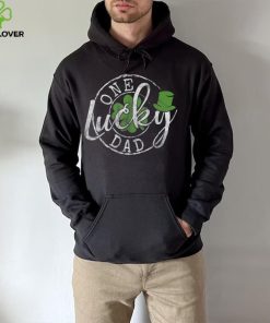 Caterpillar One Lucky Dad Funny Irish Clovers St Patrick's Day T hoodie, sweater, longsleeve, shirt v-neck, t-shirt