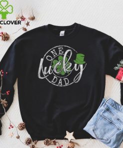 Caterpillar One Lucky Dad Funny Irish Clovers St Patrick's Day T hoodie, sweater, longsleeve, shirt v-neck, t-shirt