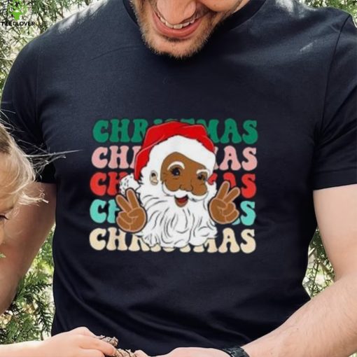 Caterpillar Santa Claus Black Christmas Afro African American Xmas T hoodie, sweater, longsleeve, shirt v-neck, t-shirt