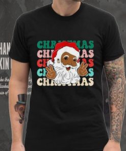 Caterpillar Santa Claus Black Christmas Afro African American Xmas T hoodie, sweater, longsleeve, shirt v-neck, t-shirt