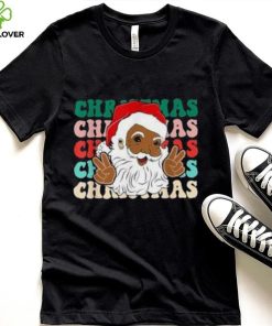 Caterpillar Santa Claus Black Christmas Afro African American Xmas T hoodie, sweater, longsleeve, shirt v-neck, t-shirt