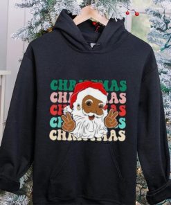 Caterpillar Santa Claus Black Christmas Afro African American Xmas T hoodie, sweater, longsleeve, shirt v-neck, t-shirt