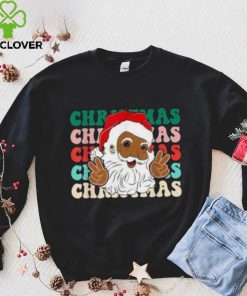 Caterpillar Santa Claus Black Christmas Afro African American Xmas T hoodie, sweater, longsleeve, shirt v-neck, t-shirt