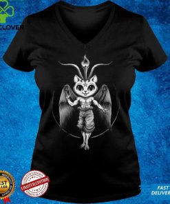 Cathomet Demon Cat Satan Baphomet Cat Love Pentagram Satanic Shirt