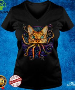 Cathulhu tentacle cat horror kitty T Shirt